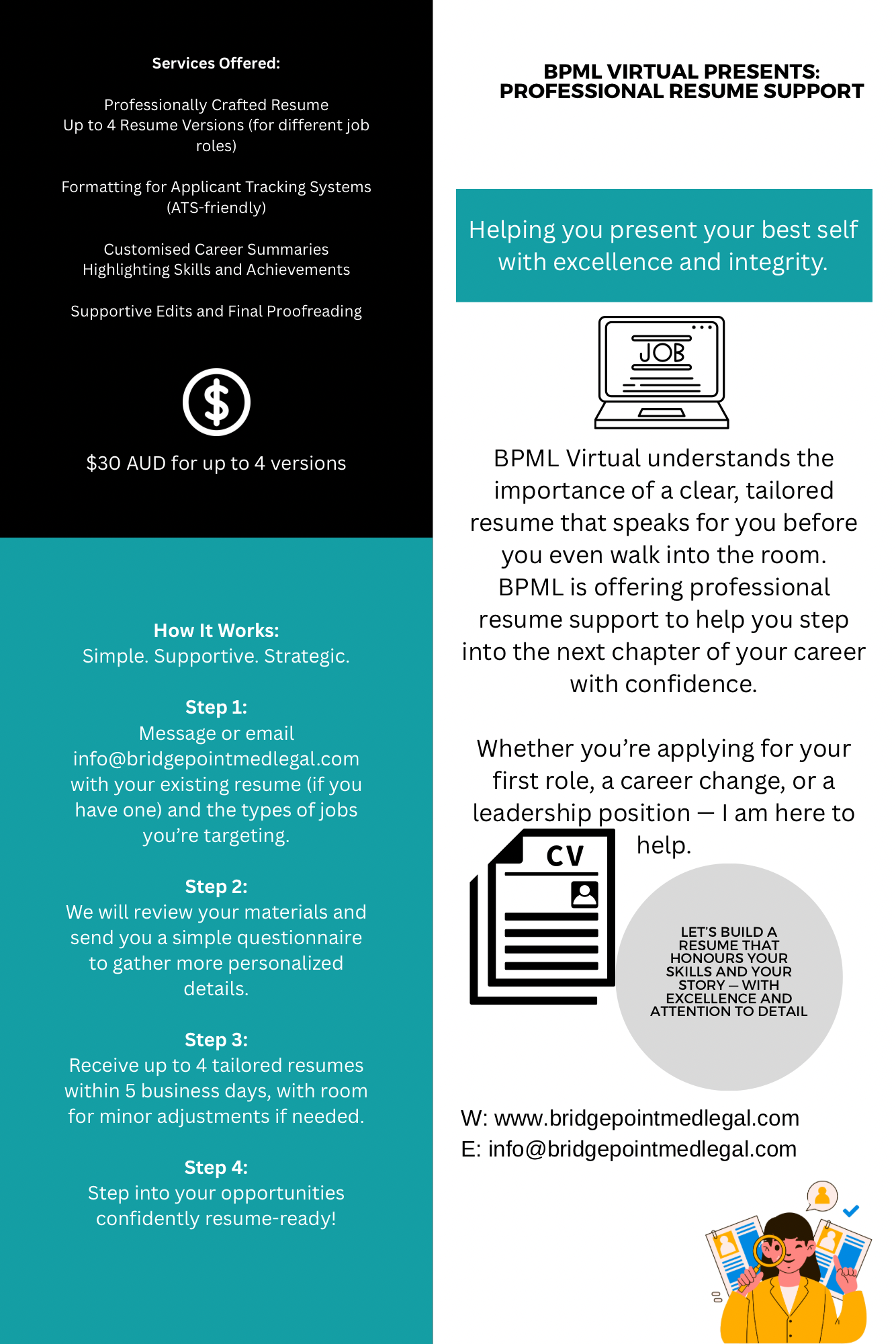 Resume/CV Assistance