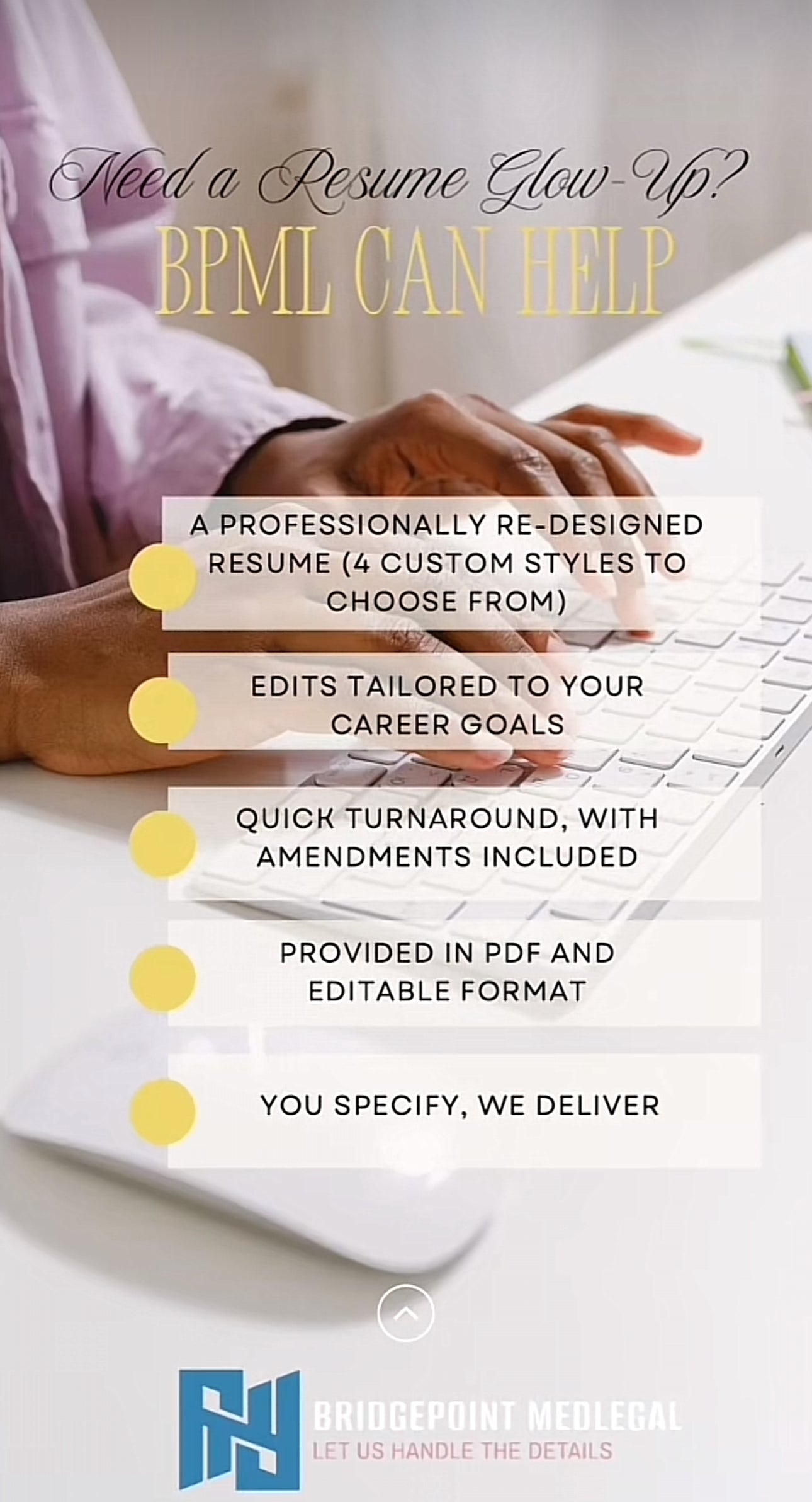 Resume/CV Assistance