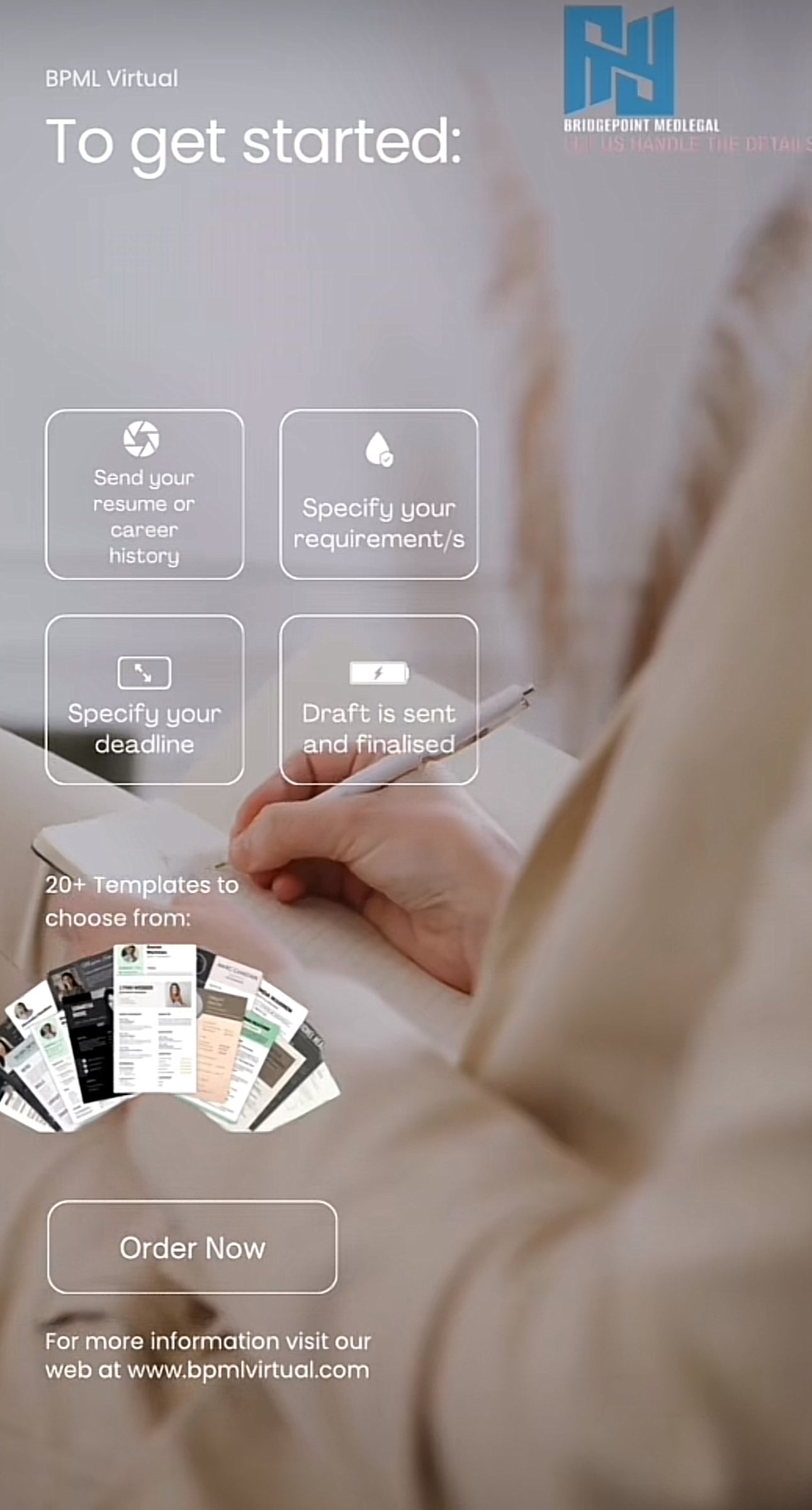 Resume/CV Assistance