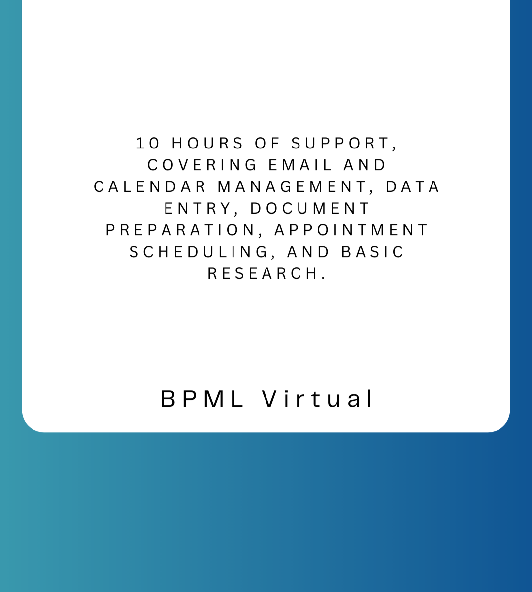 Executive (Business) Virtual Assistant Package